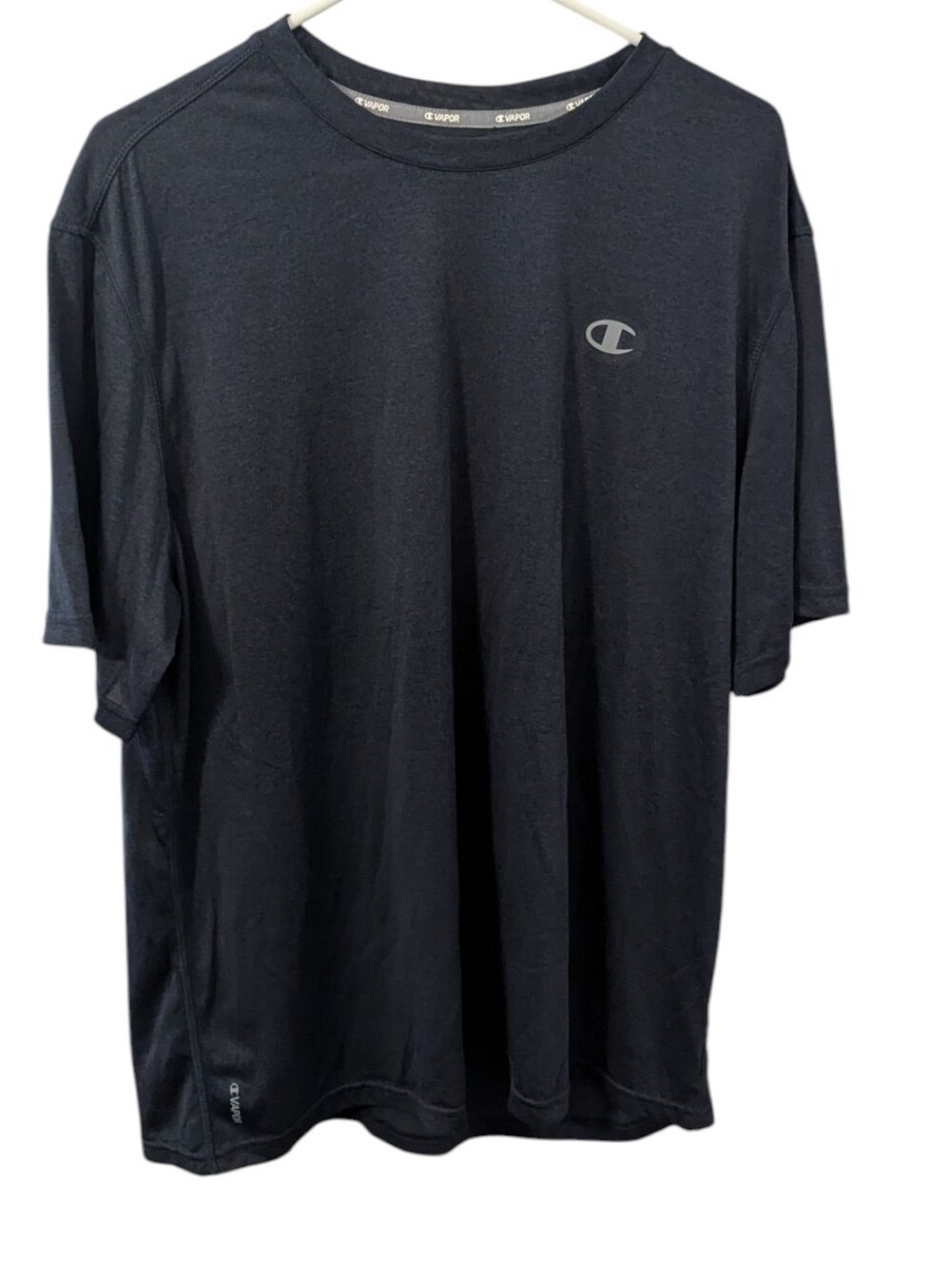 Champion Men’s Navy Crewneck Short Sleeve Athletic Tee